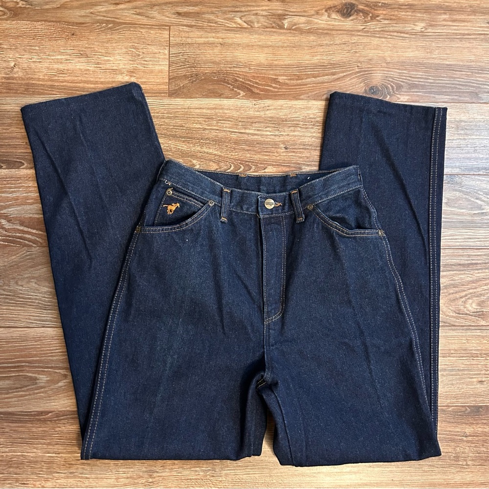 Vintage Wrangler Straight High Rise Jeans Size 2/4 Altered